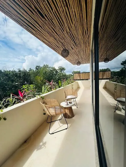 New Large Luxurious 1 Bedroom, 1 Bathroom Apartment In Tulum 0*,