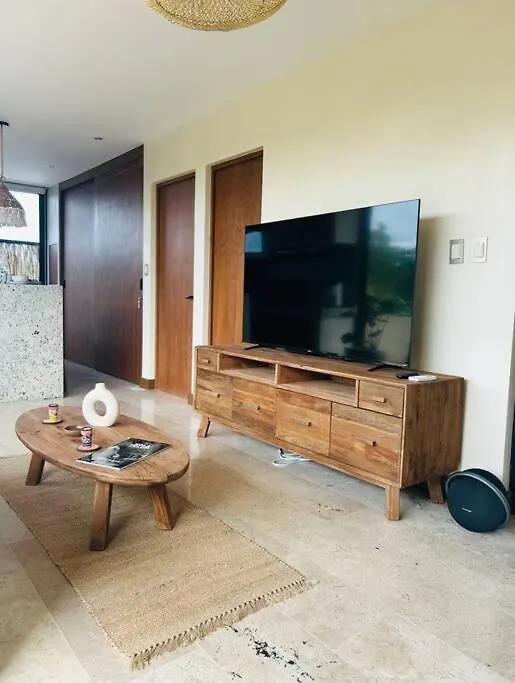 New Large Luxurious 1 Bedroom, 1 Bathroom Apartment In Tulum Mexico