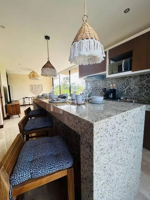 New Large Luxurious 1 Bedroom, 1 Bathroom Apartment In Tulum