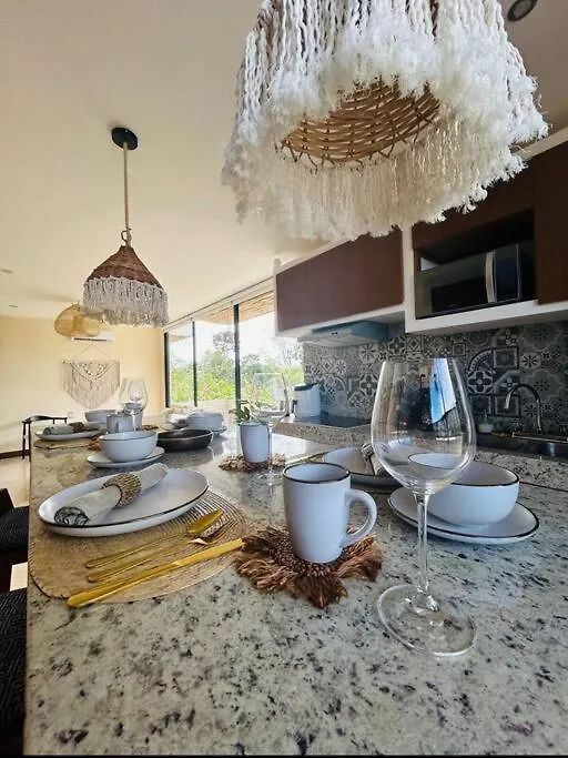 New Large Luxurious 1 Bedroom, 1 Bathroom Apartment In Tulum Mexico